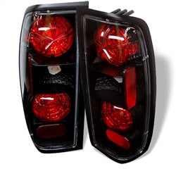 Spyder Nissan Frontier 98-00 Black Euro Style Tail Lights