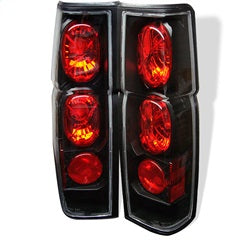 Spyder Nissan D21 Pickup (Hard Body) 86-97 Black Euro Style Tail Lights