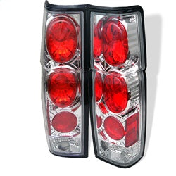 Spyder Nissan D21 Pickup (Hard Body) 86-97 Chrome Euro Style Tail Lights