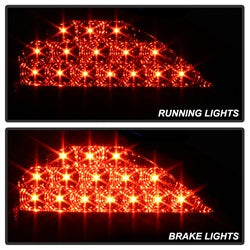 Spyder Pontiac Grand Am 99-05 Black LED Tail Lights