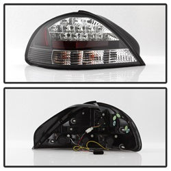 Spyder Pontiac Grand Am 99-05 Black LED Tail Lights