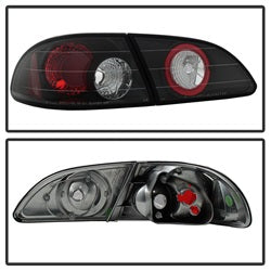 Spyder Toyota Corolla 98-02 Black Euro Style Tail Lights