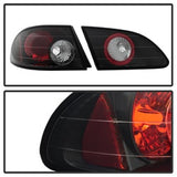 Spyder Toyota Corolla 98-02 Black Euro Style Tail Lights