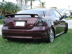 Spyder Scion tC 05-10 Uses 7440 Bulbs LED Tail Lights Smoke