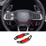 Real Carbon Fiber Paddle Shifter Extensions for 2024+ Ford Mustang