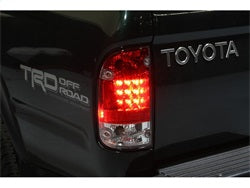 Spyder Toyota Tacoma 95-00 Red/Clear LED Tail Lights