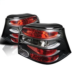 Spyder Volkswagen Golf 99-04 Black Euro Style Tail Lights