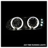 Spyder Signature Chevrolet Camaro 98-02 Black Halo LED Projector Headlights