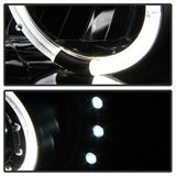 Spyder Signature Chevrolet Camaro 98-02 Black Halo LED Projector Headlights