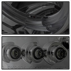 Spyder Signature GMC Sierra 1500/Sierra 1500 HD/Sierra 2500/Sierra 2500 HD/Sierra 3500/Yukon/Yukon XL 1500/Yukon XL 2500 99-07 Uses T10 LED Ultra White LED Bulb Projector Headlights Smoke