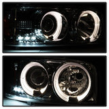 Spyder Signature GMC Sierra 1500/Sierra 1500 HD/Sierra 2500/Sierra 2500 HD/Sierra 3500/Yukon/Yukon XL 1500/Yukon XL 2500 99-07 Uses T10 LED Ultra White LED Bulb Projector Headlights Smoke