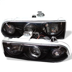 Spyder Signature Chevrolet S10 Blazer/S10 Pickup 98-05 Black Halo Projector Headlights