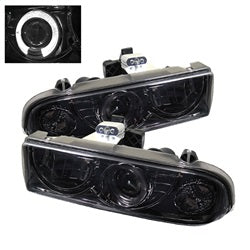 Spyder Signature Chevrolet S10 Blazer/S10 Pickup 98-05 Smoke Halo Projector Headlights