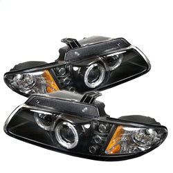 Spyder Signature Chrysler Town & Country/Voyager/Caravan/Grand Caravan 96-97 Black Halo LED Projector Headlights