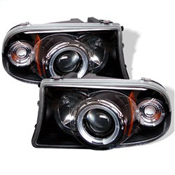 Spyder Signature Dodge Dakota/Durango 97-04 1 pc. Halo Projector Headlights Black