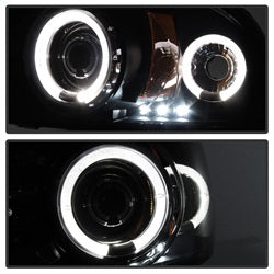 Spyder Signature Dodge Dakota/Durango 97-04 1 pc. Halo Projector Headlights Black