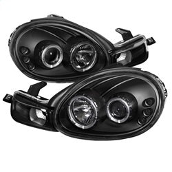 Spyder Signature Dodge Neon 00-02 Black Halo LED Projector Headlights