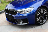 2018-2020 BMW F90 M5 And Competition MP Style Carbon Fiber Front Splitters (NOT LCI)