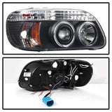 Spyder Signature Ford Explorer/Explorer (Stripped Chassis) 95-01 1 pc. Halo Projector Headlights Black