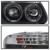 Spyder Signature Ford Explorer/Explorer (Stripped Chassis) 95-01 1 pc. Halo Projector Headlights Black