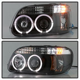Spyder Signature Ford Explorer/Explorer (Stripped Chassis) 95-01 1 pc. Halo Projector Headlights Black