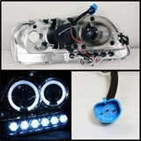Spyder Signature Ford Expedition/F-150 97-02 1 pc. Halo LED Projector Headlights Uses T10 LED Ultra White LED Bulb Smoke