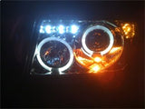 Spyder Signature Ford Ranger 01-11 1 pc. Halo LED Projector Headlights Replaceable LED Black