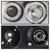 Spyder Signature GMC Sierra 1500/Sierra 2500 HD/Sierra 3500 HD 07-13 Chrome Halo Projector Headlights