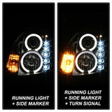 Spyder Signature Infiniti G35 03-07 Halogen Model Only Halo DRL LED Projector Headlight Not Compatible With Xenon/HID Model High H4/Low H7 Included