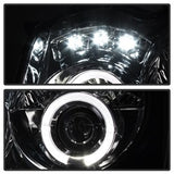 Spyder Signature Jeep Grand Cherokee 05-07 Uses T10 LED Ultra White LED Bulb Halo LED Projector Headlights Smoke