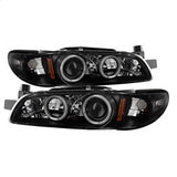 Spyder Signature Pontiac Grand Prix 97-03 1 pc. CCFL Halo Projector Headlights Black