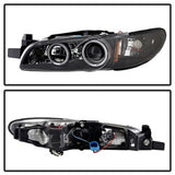 Spyder Signature Pontiac Grand Prix 97-03 1 pc. CCFL Halo Projector Headlights Black
