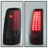 xTune Chevy Silverado 1500/2500/3500 99-02 / GMC Sierra 1500/2500/3500 99-06 and 2007 Sierra Classic  LED Tail Lights - Smoke
