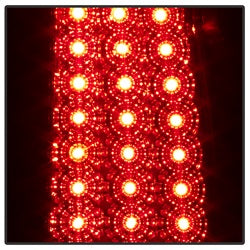 xTune Chevy Silverado 1500/2500/3500 99-02 / GMC Sierra 1500/2500/3500 99-06 and 2007 Sierra Classic  LED Tail Lights - Smoke