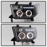 Spyder Signature Toyota Sequoia/Tundra 08-13 Black Halo Projector Headlights w/o Headlight Washer
