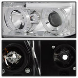 Spyder Signature Toyota Sequoia/Tundra 08-13 Chrome Halo Projector Headlights w/o Headlight Washer