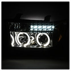 Spyder Signature Toyota Sequoia/Tundra 08-13 Chrome Halo Projector Headlights w/o Headlight Washer