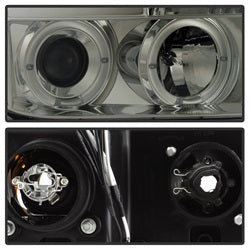 Spyder Signature Toyota Sequoia/Tundra 08-13 Smoke Halo Projector Headlights w/o Headlight Washer