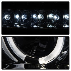 Spyder Signature Toyota Sequoia/Tundra 08-13 Smoke Halo Projector Headlights w/o Headlight Washer