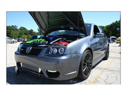 Spyder Signature Volkswagen Jetta 99-05 Black DRL LED Projector Headlights