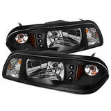 Spyder Signature Ford Mustang 87-93 1 pc. LED Crystal Headlights Black