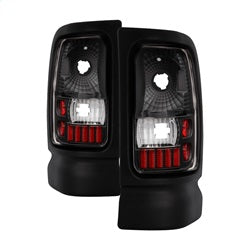 xTune Dodge Ram 1500/Ram 2500/Ram 3500 94-01 Black XTune Euro Style Tail Lights