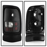 xTune Dodge Ram 1500/Ram 2500/Ram 3500 94-01 Black XTune Euro Style Tail Lights