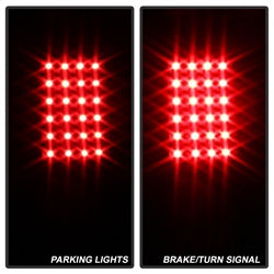xTune Dodge Ram 1500/Ram 2500/Ram 3500 94-01 Black XTune LED Tail Lights
