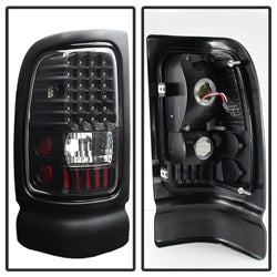 xTune Dodge Ram 1500/Ram 2500/Ram 3500 94-01 Black XTune LED Tail Lights