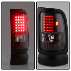 xTune Dodge Ram 1500/Ram 2500/Ram 3500 94-01 Black XTune LED Tail Lights