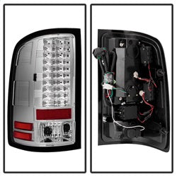 Spyder GMC Sierra 1500/Sierra 2500 HD/Sierra 3500 HD 07-13 Chrome LED Tail Lights