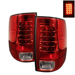 Spyder Dodge Ram 1500/Ram 2500/Ram 3500/1500/2500/3500 09-10 Incandescent Model Only LED Tail Lights Not Compatible w/LED Model Red/Clear
