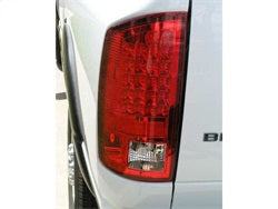Spyder Dodge Ram 1500/Ram 2500/Ram 3500/1500/2500/3500 09-10 Incandescent Model Only LED Tail Lights Not Compatible w/LED Model Red/Clear