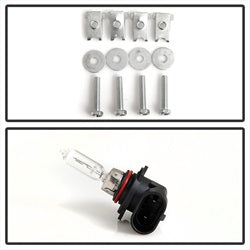 Spyder Chevrolet Avalanche 1500/Avalanche 2500/Silverado 1500/Silverado 1500 HD/Silverado 2500/Silverado 2500 HD/Silverado 3500 02-06 w/o Switch OEM Fog Lights w/o Body Cladding Smoke